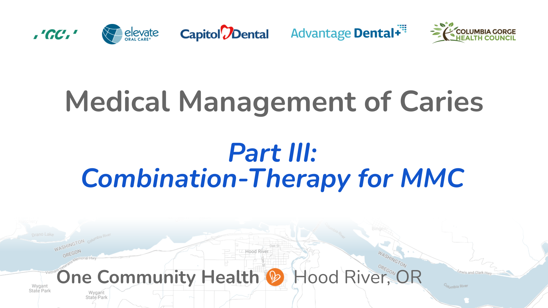 Combination-Therapy for the Medical Management of Caries